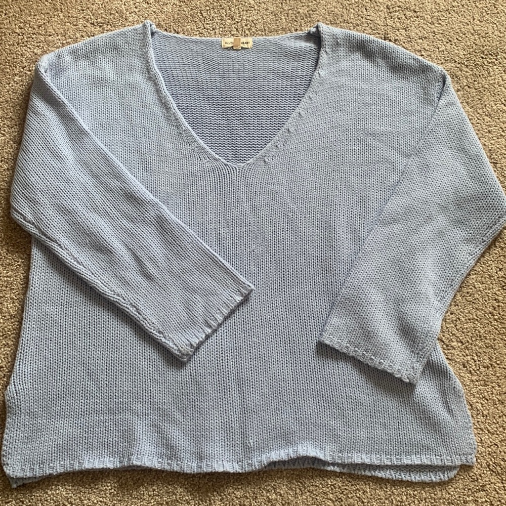 Lavender knit sweater